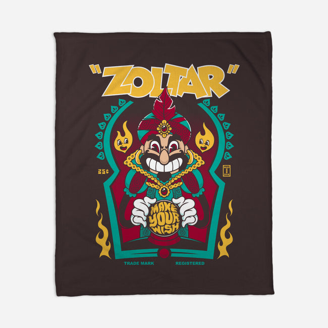 Zoltar Make Your Wish-none fleece blanket-Nemons