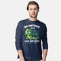 Laziness Is The Key-mens long sleeved tee-Vallina84