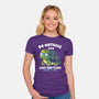 Laziness Is The Key-womens fitted tee-Vallina84