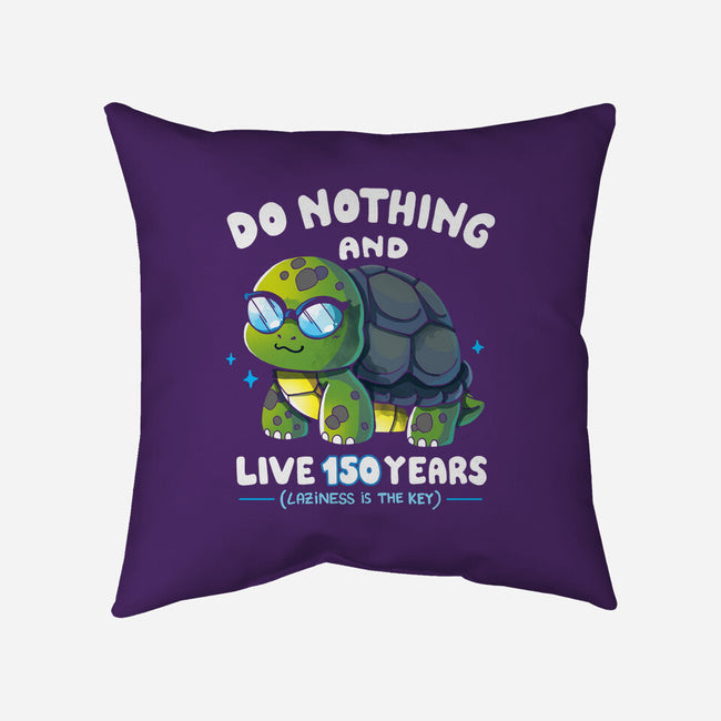 Laziness Is The Key-none removable cover w insert throw pillow-Vallina84
