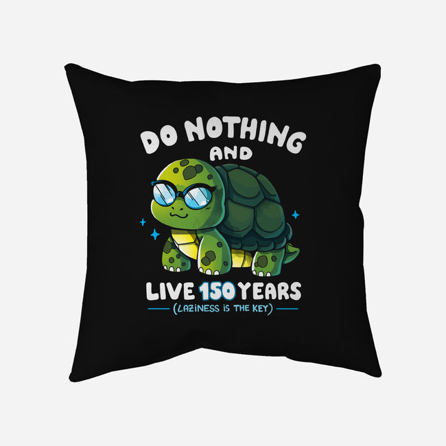 Laziness Is The Key-none removable cover throw pillow-Vallina84