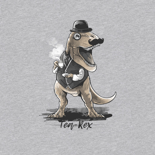 English Tea Rex-womens fitted tee-NemiMakeit