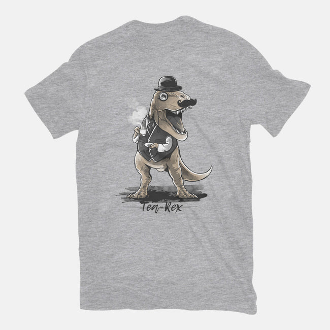 English Tea Rex-womens basic tee-NemiMakeit