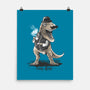 English Tea Rex-none matte poster-NemiMakeit