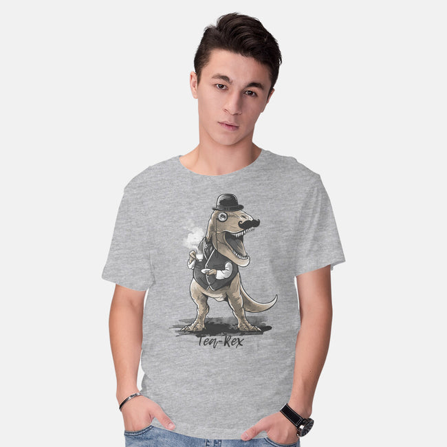 English Tea Rex-mens basic tee-NemiMakeit