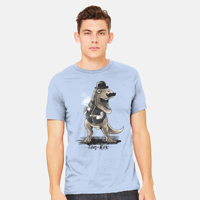English Tea Rex-mens heavyweight tee-NemiMakeit