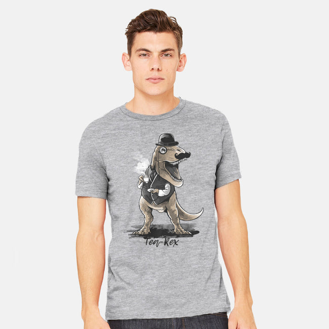English Tea Rex-mens heavyweight tee-NemiMakeit