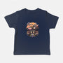 Get In We're Going Back In Time-baby basic tee-momma_gorilla