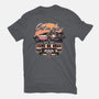Get In We're Going Back In Time-womens fitted tee-momma_gorilla
