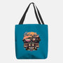 Get In We're Going Back In Time-none basic tote bag-momma_gorilla