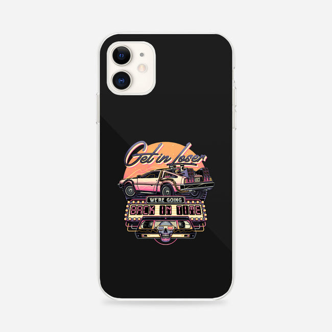 Get In We're Going Back In Time-iphone snap phone case-momma_gorilla
