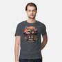 Get In We're Going Back In Time-mens premium tee-momma_gorilla