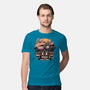 Get In We're Going Back In Time-mens premium tee-momma_gorilla