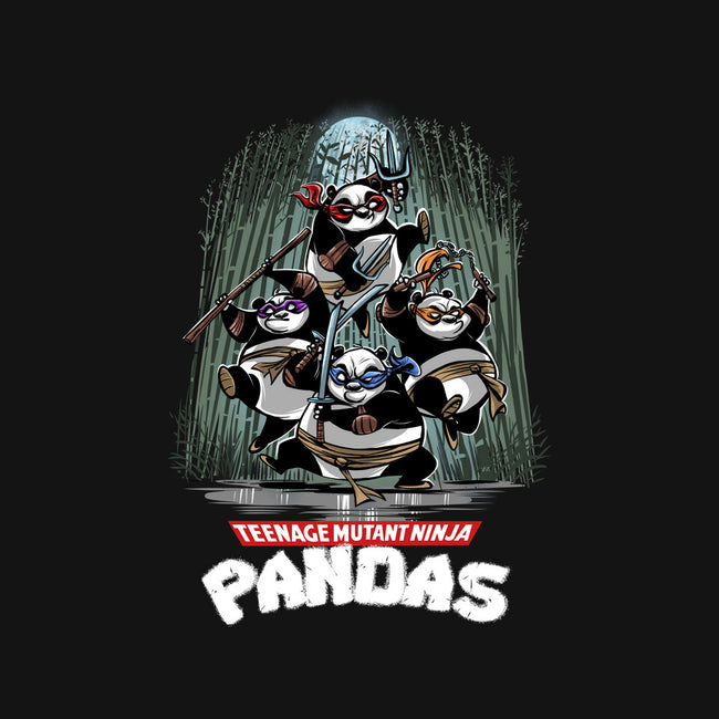 Teenage Mutant Ninja Pandas-womens fitted tee-zascanauta