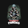 Teenage Mutant Ninja Pandas-womens fitted tee-zascanauta