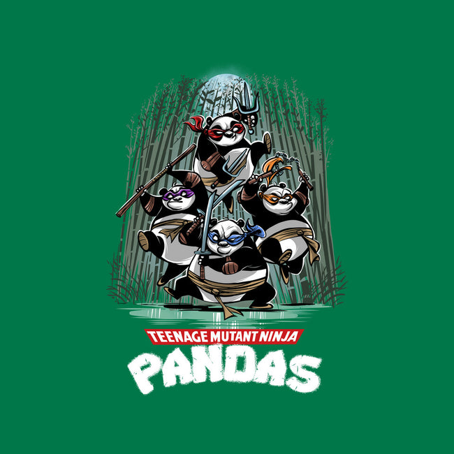 Teenage Mutant Ninja Pandas-womens fitted tee-zascanauta