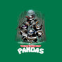 Teenage Mutant Ninja Pandas-womens fitted tee-zascanauta