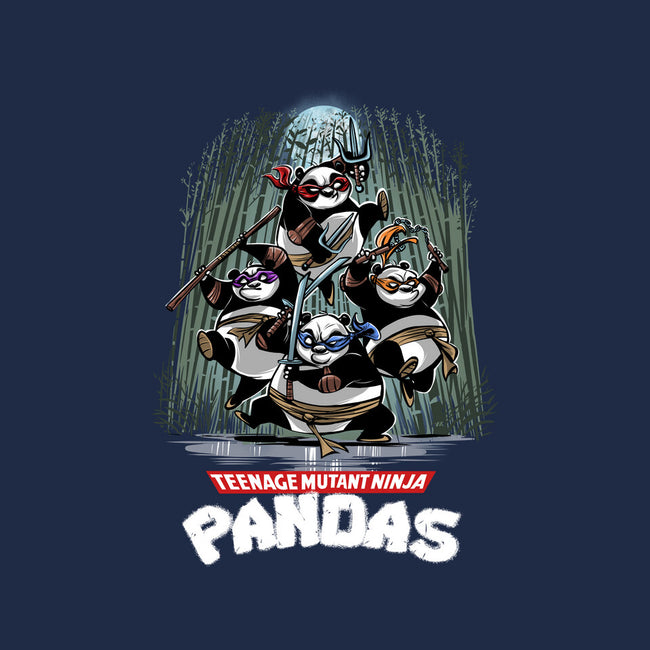 Teenage Mutant Ninja Pandas-womens fitted tee-zascanauta