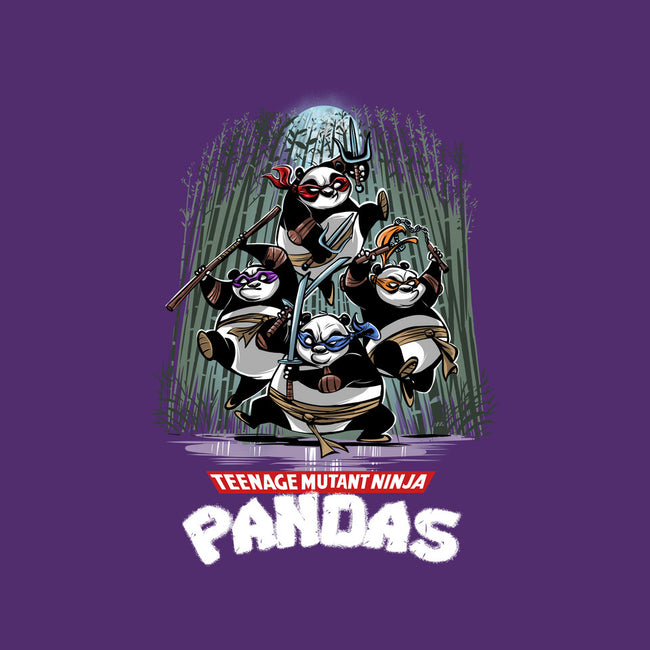 Teenage Mutant Ninja Pandas-womens basic tee-zascanauta