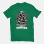 Teenage Mutant Ninja Pandas-womens basic tee-zascanauta