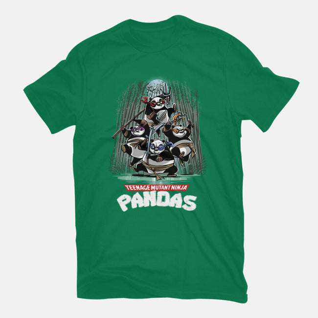 Teenage Mutant Ninja Pandas-unisex basic tee-zascanauta