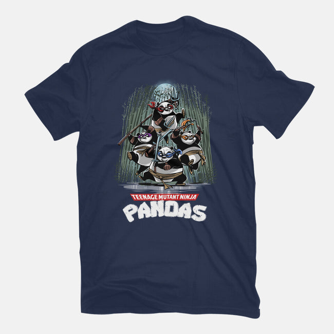 Teenage Mutant Ninja Pandas-womens fitted tee-zascanauta
