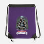 Teenage Mutant Ninja Pandas-none drawstring bag-zascanauta