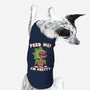 Feed Me! And Tell Me I'm Pretty-dog basic pet tank-Weird & Punderful