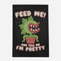 Feed Me! And Tell Me I'm Pretty-none indoor rug-Weird & Punderful