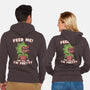 Feed Me! And Tell Me I'm Pretty-unisex zip-up sweatshirt-Weird & Punderful