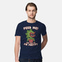 Feed Me! And Tell Me I'm Pretty-mens premium tee-Weird & Punderful