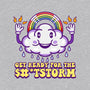 Prepare For The Storm-womens fitted tee-Nickbeta Designs
