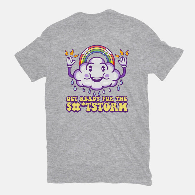 Prepare For The Storm-womens fitted tee-Nickbeta Designs