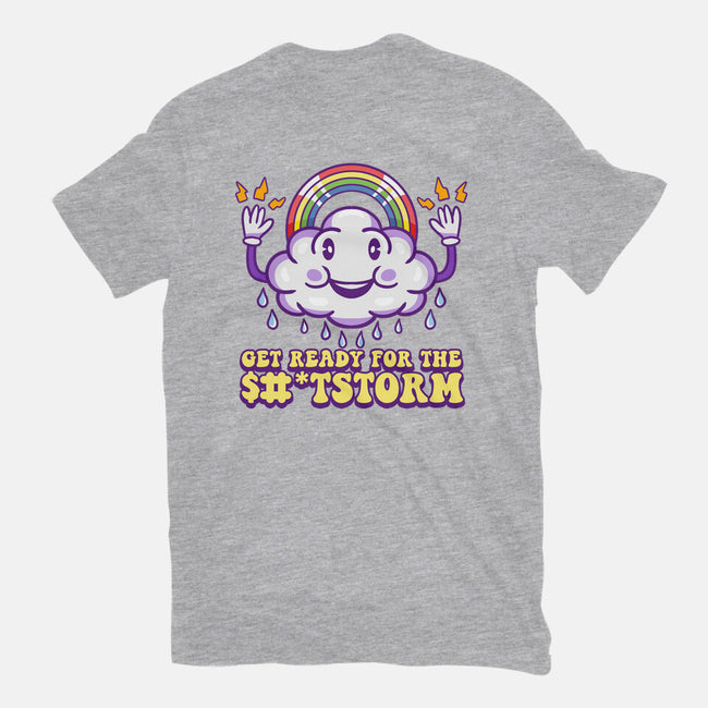 Prepare For The Storm-youth basic tee-Nickbeta Designs