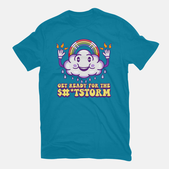 Prepare For The Storm-mens premium tee-Nickbeta Designs