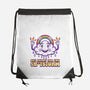 Prepare For The Storm-none drawstring bag-Nickbeta Designs