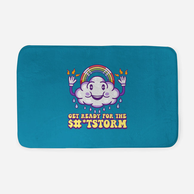 Prepare For The Storm-none memory foam bath mat-Nickbeta Designs