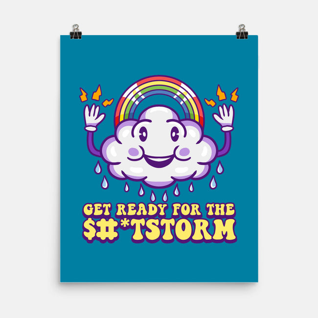 Prepare For The Storm-none matte poster-Nickbeta Designs