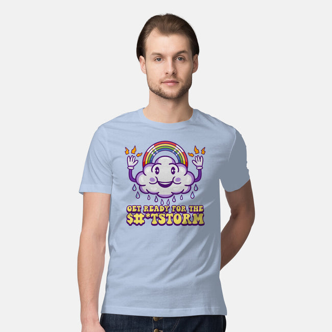 Prepare For The Storm-mens premium tee-Nickbeta Designs