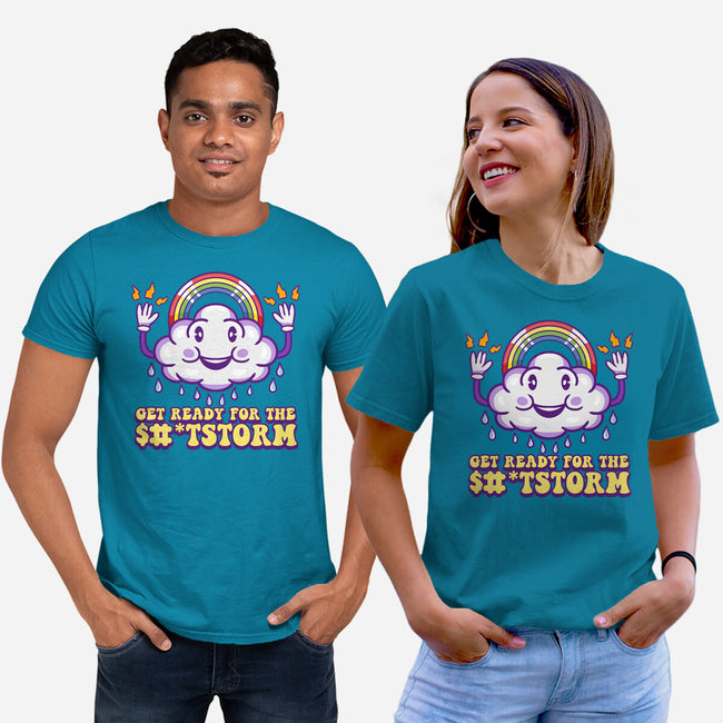 Prepare For The Storm-unisex basic tee-Nickbeta Designs