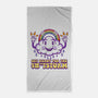 Prepare For The Storm-none beach towel-Nickbeta Designs