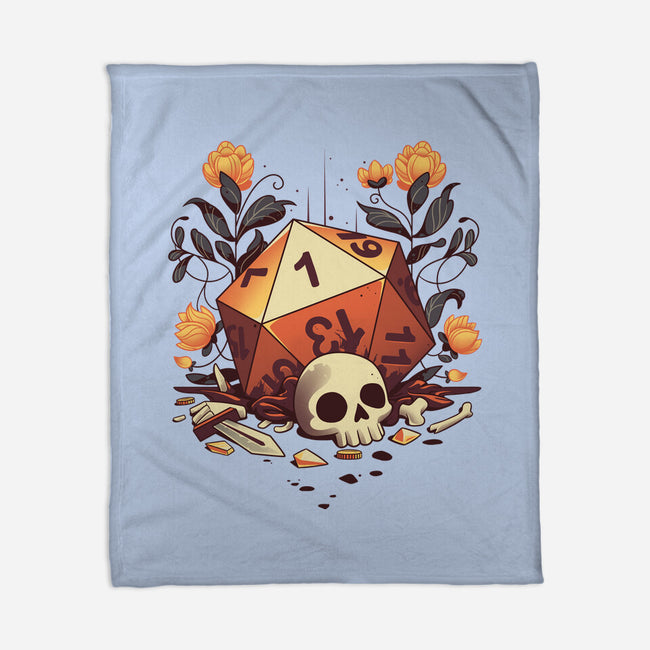 Fatal Roll-none fleece blanket-Snouleaf