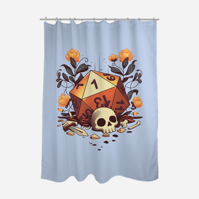 Fatal Roll-none polyester shower curtain-Snouleaf