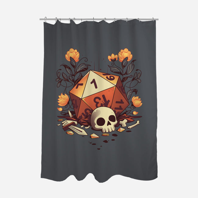 Fatal Roll-none polyester shower curtain-Snouleaf