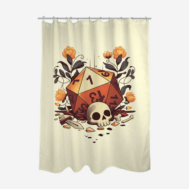 Fatal Roll-none polyester shower curtain-Snouleaf
