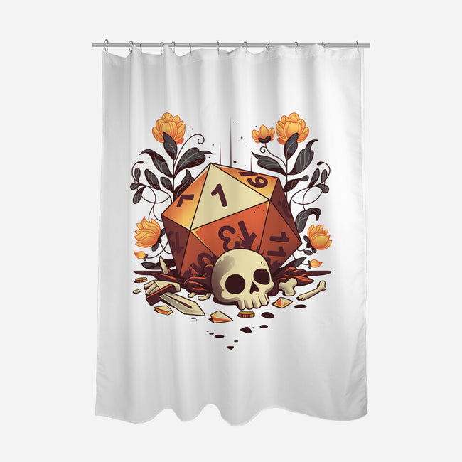 Fatal Roll-none polyester shower curtain-Snouleaf