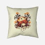 Fatal Roll-none removable cover w insert throw pillow-Snouleaf