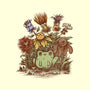 April Showers Bring Strange Flowers-none removable cover w insert throw pillow-kg07