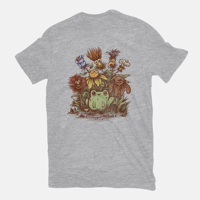 April Showers Bring Strange Flowers-womens basic tee-kg07