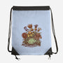 April Showers Bring Strange Flowers-none drawstring bag-kg07